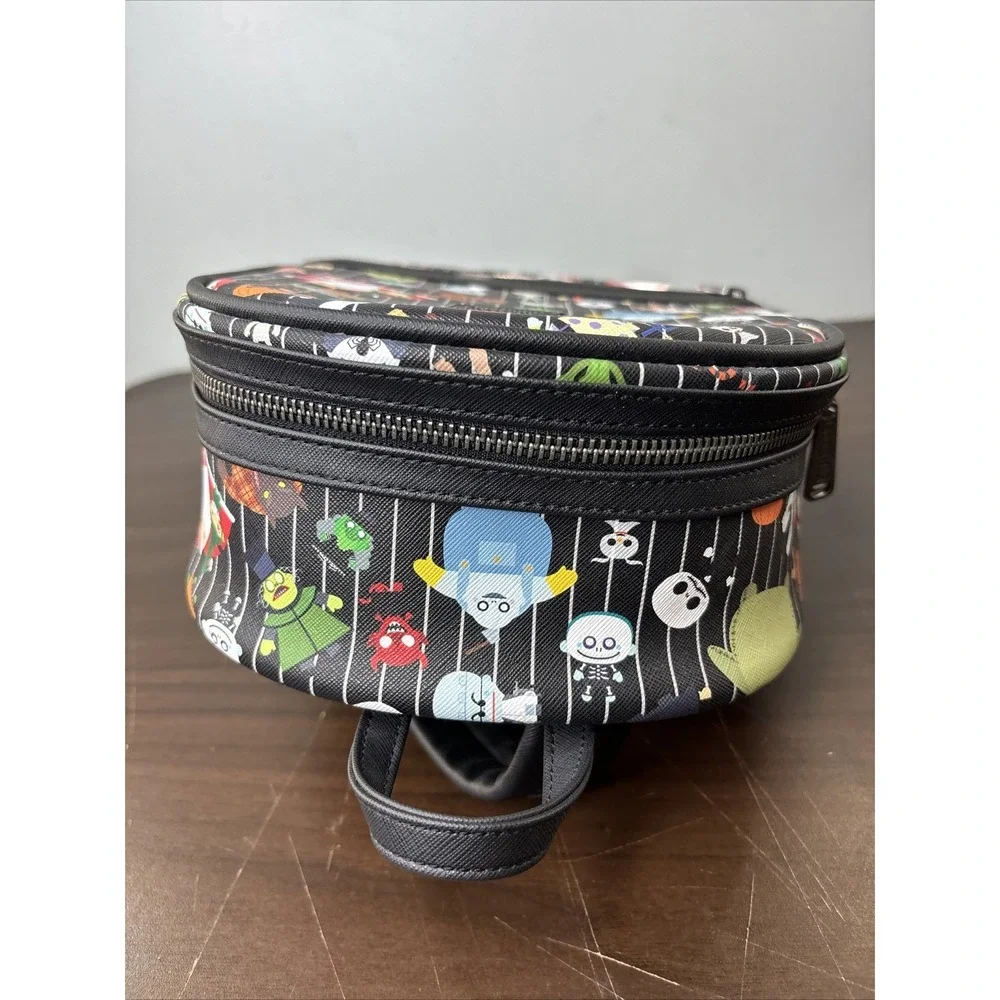 Loungefly Nightmare Before Christmas Backpack  Purse Characters Black NEW
